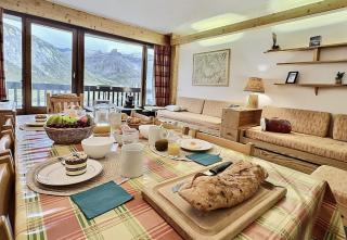 Résidence Le Bec Rouge - Appartement 3 pièces 8 personnes à Tignes ski aux pieds et proche des commerces dans le quartier du Lac. Grand espace de vie, cu MAE-2001 - 4