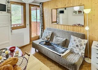 Résidence Divaria - Studio cabine 4 personnes à Tignes au pied des pistes et proche des commerces dans le quartier du Lac. Situé en rez de jardin d' MAE-2114 - 5
