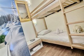Résidence Divaria - Studio cabine 4 personnes à Tignes au pied des pistes et proche des commerces dans le quartier du Lac. Situé en rez de jardin d' MAE-2114 - 1