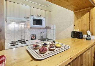 Résidence Le Pramecou - Joli studio 4 personnes à Tignes proche des pistes et des commerces dans le quartier du Val Claret. Appartement situé au 5ème ét MAE-2133 - 2