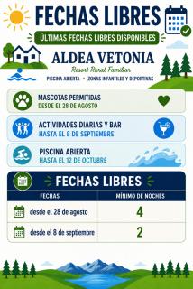 Aldea Vetonia Resort Familiar- PISCINAS-4 Zonas infantiles y deportivas 4 ACTIVIDADES AL DIA HASTA EL 8 DE SEPTIEMBRE CON MONITORES "SE ACEPTAN MASCOTAS DESDE EL 28 DE AGOSTO" - 9