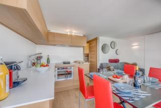 Résidence Palafour - Studio cabine 4 personnes pieds des pistes - balcon vue Grande Sassière MAE-3629 - Tignes - 6