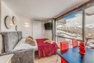 Résidence Palafour - Studio cabine 4 personnes pieds des pistes - balcon vue Grande Sassière MAE-3629 - Tignes - 1