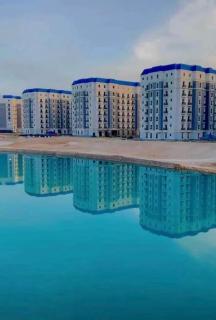 شقه غرفتين بالعلمين الجديده الساحل الشمالي مارينا TWO BED ROOM IN Latin New Alamein - 0