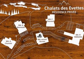 Les Chalets Des Evettes - Appartement vue montagnes dans une résidence avec piscine MAE-3104 - 1
