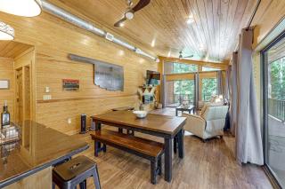 Hot Tub, Fire Pit, Forest Views! Broken Bow Cabin - 3