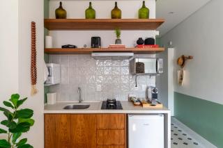 CurtaIpanema: Studio moderno, completo, 4min praia - 1