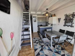 Résidence Le Mykonos - APPT T2 CAB OU MEZZ 6 couchages PORT LEUCATE. Réf: 2MYK_15C MAE-7254 - 6