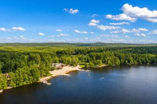 Lake Naomi, Fairy Village, FirepitCreekside Cabin - 1