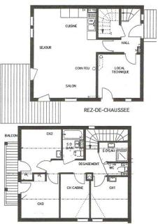 Les Chalets Des Alpages - Chalet 8/10 pers - LES ALPAGES - PLAGNE SOLEIL - WIFI - C6ALP MAE-3534 - 6
