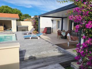 Résidence 038-soulac Sur Mer - Ref 038 - Villa d'exception avec piscine et jacuzzi privée au centre de Soulac/mer MAE-3591 - 8