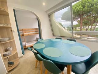 Résidence Le Chabian - Port Camargue T2 rénové, tout équipé, en 1ère ligne mer, plage sud à 50m, piscine, tennis, climatisé MAE-7061 - 3