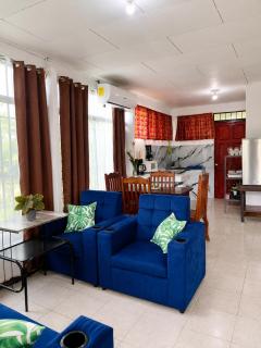 Blue House with Pool and Air-Conditioning - 8