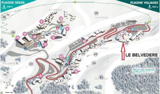 Résidence Le Belvedere - Duplex 4 Pièces 8/10 pers - LE BELVEDERE- 014BE -PLAGNE VILLAGES MAE-1534 - 1