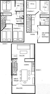 Les Chalets Des Praz - Chalet 10 pers - LES PRAZ - PLAGNE VILLAGES - CHPRA111 MAE-5924 - 4