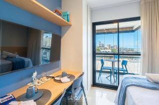 Studio c/ vista mar em Cond. c/ piscina JDN0215 - 2