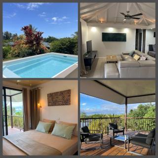 Beach & pool - Central Maharepa - Villa Tepua - 0