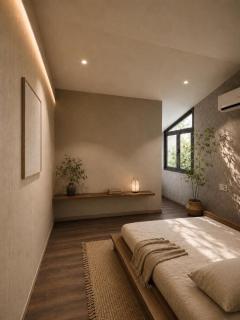 2-bedroom Japandi garden house 1 km from the sea - 3