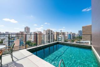Apto. c/ varanda em Cond. a 270m da Praia HSA0709 - 0