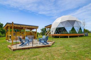 Tiki Dome Retreat w/ Private Hot Tub in Butler - 0