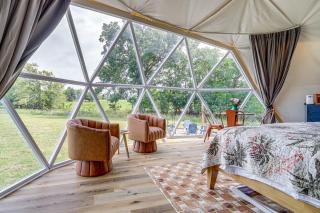 Tiki Dome Retreat w/ Private Hot Tub in Butler - 4