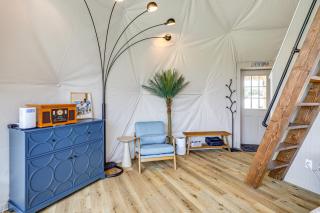 Tiki Dome Retreat w/ Private Hot Tub in Butler - 3