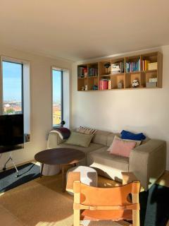 Penthouse flat with Copenhagen rooftop views - 8