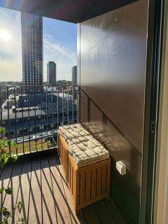 Penthouse flat with Copenhagen rooftop views - 7