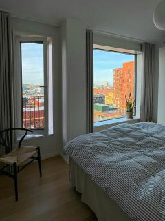 Penthouse flat with Copenhagen rooftop views - 1