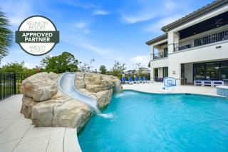 Deluxe 8 Bdrm Mansion with Swim up Bar and Pool Slide at Reunion - 0