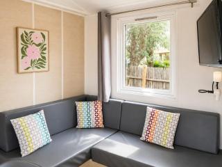 Le Lounge Mobil Home à 200 m de la plage, Parc aquatique Camping 5 étoiles Les Dunes - 2