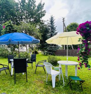 Levandų šeimyniniai apartamentai su vonia ir sodu - 8