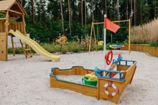 Chic Holiday Retreat with Sauna in Kopalino - 7
