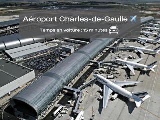 Luxe, Terrasse et Parking - 10 min de l'Aéroport CDG - 2