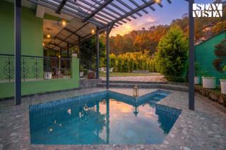 StayVista at Pistachio with Pool, Valley View - 9