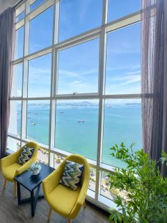 Full Seaview High Floor 2BR Duplex Loft Maritime Suites Penang 203A - 9