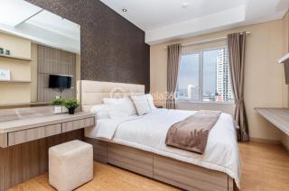connected thamrin city mall best option best location 2 bedroom stylish furniture flat with balcony economical perfect vocational apartment super comfortable - 1