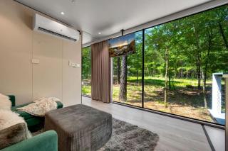 Glass Luxury Pod with Private Hot Tub and Fire Pit in Broken Bow, Oklahoma - 2