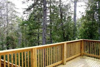 Beautiful Log Cabin Surrounded by Trees by Saltwater Tidal Cove for a Peaceful Getaway in Sullivan, Maine - 5