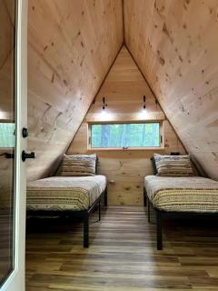 Scenic Off-Grid A-Frame with Private Fire Pit near White Mountain National Forest, Stoneham, Maine - 7