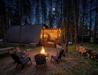 Modern A-Frame Cabin with Hot Tub Near Yellowstone, Island Park, Idaho - 5