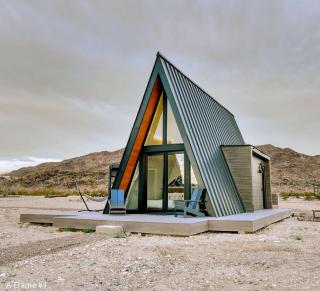 Luxury A-Frame with Furnished Deck in Terlingua, Texas - 0