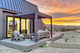 Luxury A-Frame with Furnished Deck in Terlingua, Texas - 6