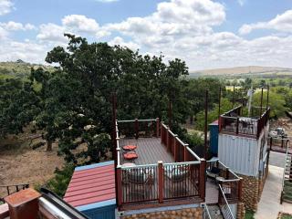 Charming Tiny House with Rooftop Deck near Wichita Mountains in Medicine Park, OK - 2