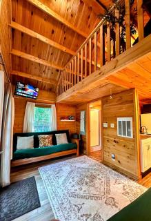 Romantic Treehouse with Forest Trails near White Mountain National Forest, Stoneham, Maine - 9