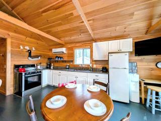 Incredible Cabin and Cozy Bell Tent by the Lake for a Unique Family Glamping Experience in Eastbrook, Maine - 5