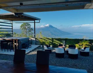 A-Frame Cabin with Taal Lake View and Hot Tub - 0