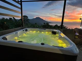 A-Frame Cabin with Taal Lake View and Hot Tub - 4
