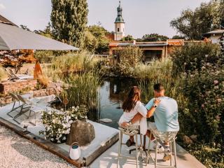 Schäfers - Ihr Wohlfühlort, Ferienwohnungen & Ferienhaus am Naturteich an 2 Seen bei Leipzig - 2
