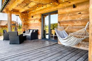 Domek w górach z balią jacuzzi Asina Chata Zawoja - 5